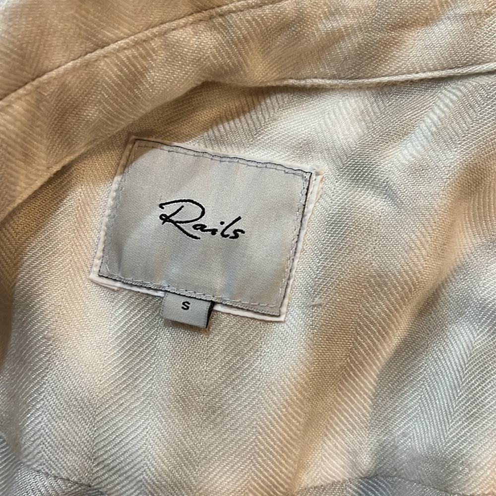Never Worn Rails Button Down Blouse. Size S. Hunt… - image 5